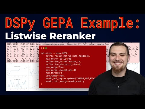 DSPy GEPA Example: Listwise Reranker
