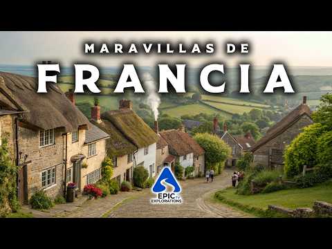 Maravillas de Francia | Los Lugares y Pueblos más Increíbles e Icónicos de Francia | 4K