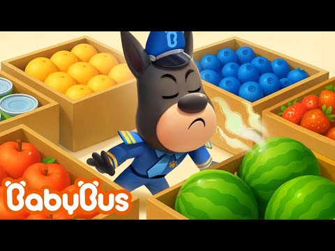 Khứu giác siêu phàm của Dobie | TP. Ven Biển | Hoạt hình cảnh sát trưởng Labrador | BabyBus