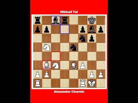 Alexander Chernin vs Mikhail Tal √ Ch World Blitz Saint John Canada, 1988.