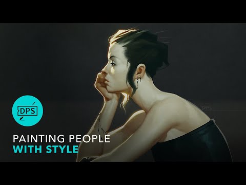 How to Use Visual Storytelling to Create Powerful Concept Art Character Paintings