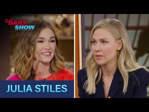 Julia Stiles - From Acting to Directing "Wish You Were Here” | The Daily Show