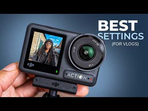 DJI Osmo Action 4 BEST Vlogging Settings