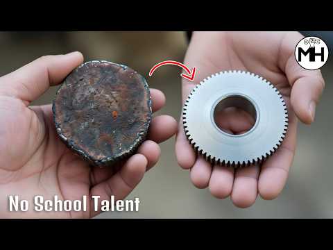 This Afghan Rookie Turns Rusted Metal Into Precision Gear!