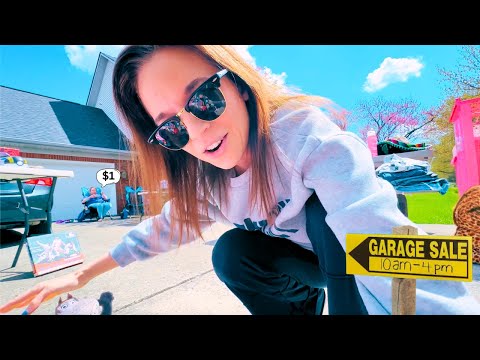 WE BOUGHT ALL OF THEM FOR $1... Garage Sale SCORE!!!