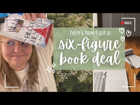 here's how I got a SIX-FIGURE book deal for my debut novel | my traditional publishing story