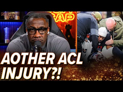 Shannon UPSET with Falcons' future after Michael Penix Jr. season ending ACL injury! | Nightcap