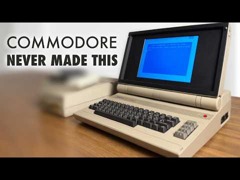 3D Printed C64 Inspired Retro Laptop (PI + EMULATION) - The Portable 64 (Concept Design)