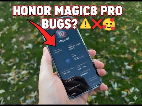 Honor Magic8 Pro UNBOXING & First Look! (Warning: SCREEN BUGS & FIXES)