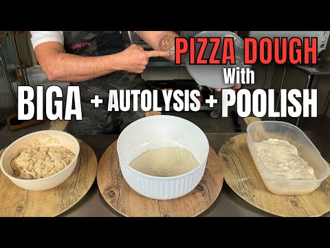 Biga + Autolysis + Poolish in 1 Pizza Dough and this Happened!