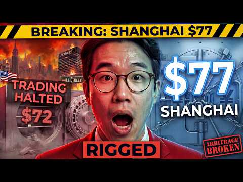 BREAKING: Shanghai Silver HITS $77! (Arbitrage BROKEN, Banks Trapped)