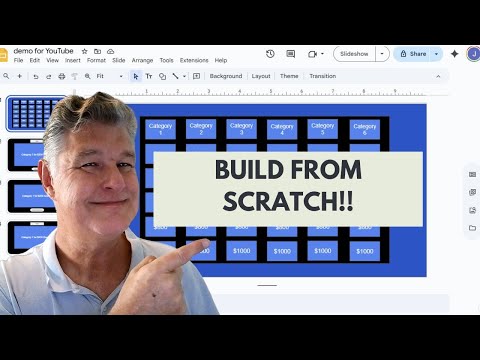Build Your Own Jeopardy Game in Google Slides | Step by Step Tutorial
