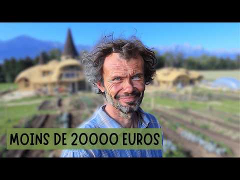 A clay-straw house assembled in 4 days for €19,998 (without craftsmen)