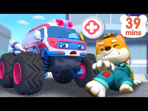 Super Ambulance is Here to Help | Monster Truck | Car Cartoon | Kids Song | BabyBus