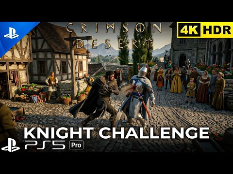 Crimson Desert — Brutal Duel in Hernand (Cliff vs Knight Matthias)