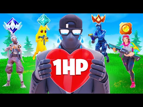 I Hosted a Ranked *1HP ONLY* Tournament!