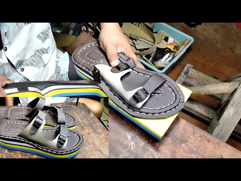 How to make beautiful sandals manually with simple tools