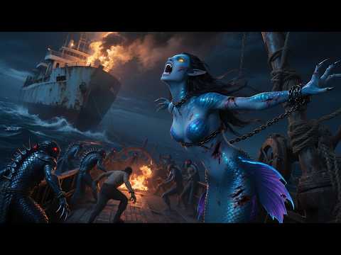 Mermaid Princess Captured by Humans, Fierce Sea Armies Raid the Ship After Dark!
