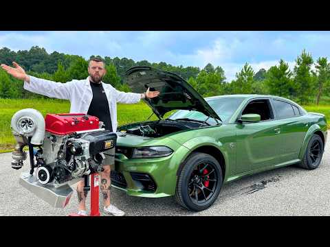 Building The World's First HONDA Swapped HELLCAT!