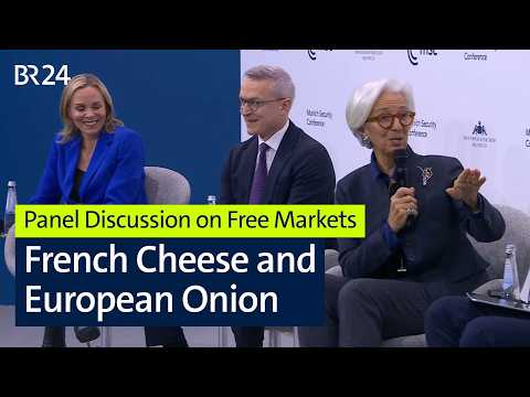 All the Single Markets: Panel Discussion with Lagarde, Michael, Wildberger | MSC 2026 | BR24