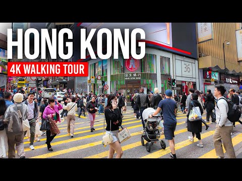 HONG KONG 🇭🇰 Asia’s City of Wealth and Wonder | 4K Walking Tour