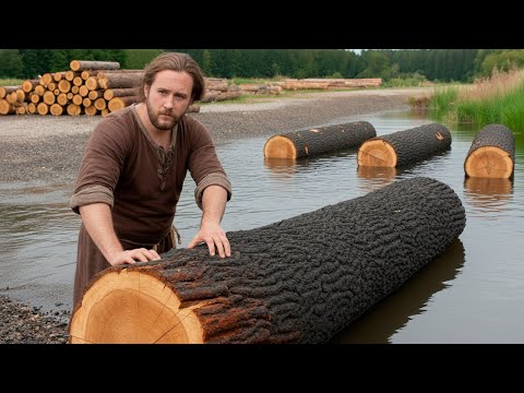 What Happens When You Soak WOOD in Tar Like Medieval Did