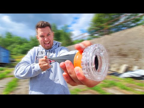 Die ERSTE STEINSCHLEUDER mit MAGAZIN der WELT im TEST! (19 Schuss)