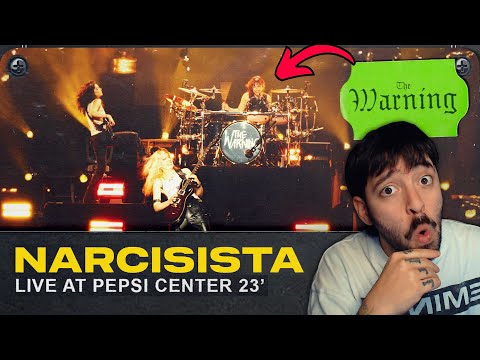 The Warning - Narcisista (Live from Pepsi Center CDMX) | REACTION | A Guitar Solo on 2025? LETS GO!🔥