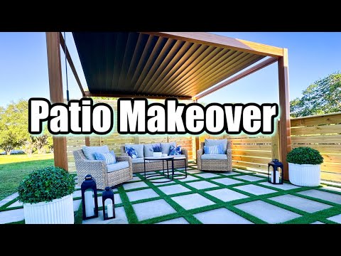 EXTREME PATIO TRANSFORMATION | BACKYARD MAKEOVER