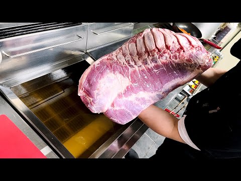 특별한 삼겹살 요리 모음, 대왕 통삼겹살 튀김, 항아리 훈제 삼겹살, 왕겨 훈연 삼겹살, Special recipe for grilled pork belly, Fried pork