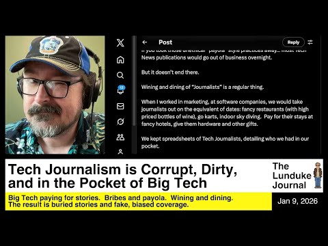 Tech Journalism is Corrupt, Dirty, and in the Pocket of Big Tech
