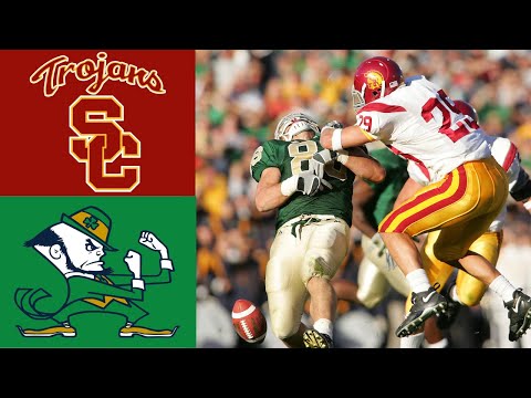 #1 USC VS #9 Notre Dame | Week 7 2005 |