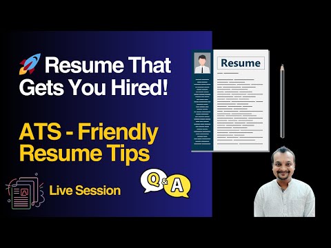 Resume Tips from an Industry Expert | 🎯 Crack ATS | Get More Interviews