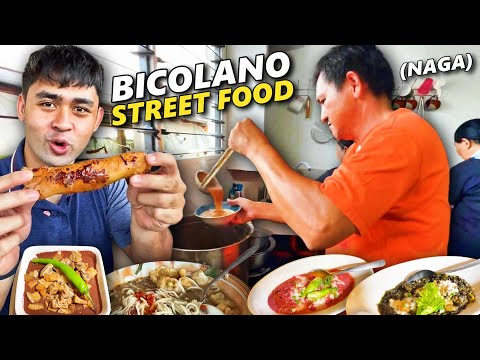 Authentic Bicolano Food Tour in NAGA! Kinalas, Dinuguan, Express! First Time Eating BICOL 🇵🇭
