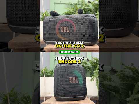 JBL PartyBox On-The-Go 2 vs Encore 2: Đại Chiến Gen 2 - Chọn Mẫu Nào? 🎤🥊 #Shorts