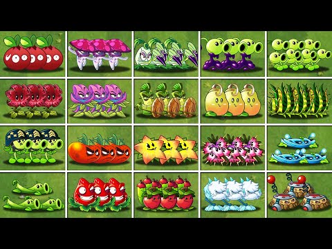 Random 20 Teams 3 Plants - Who Will Win? - Pvz 2 Plant vs Plant
