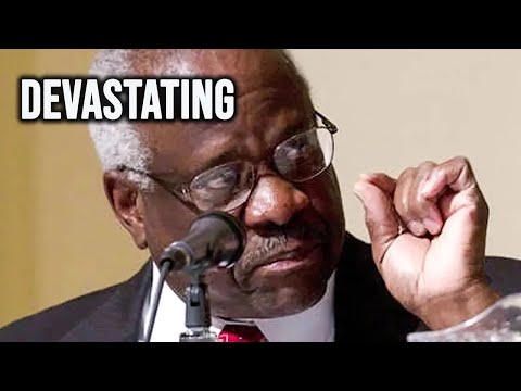 Clarence Thomas Makes DISASTROUS Admission On Tearing Up Landmark Rulings