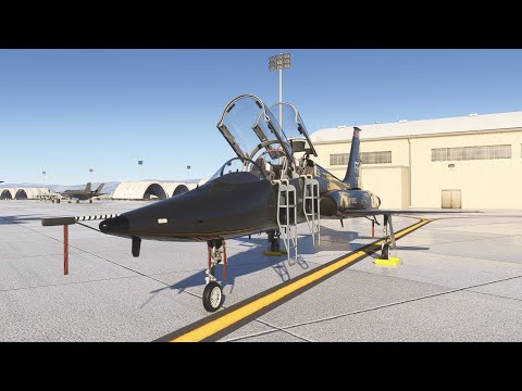Live stream first look at the Infinity Simulations Northrop T-38A Talon in Flight Simulator 2024