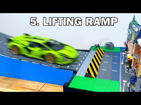 LEGO Cars vs Crash Barriers...