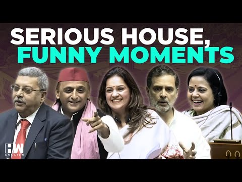 Parliament Winter Session 2025: Funniest, Light-Hearted Moments Caught on Camera | Congress | BJP