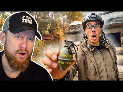 MATTIN spielt mit HANDGRANATEN! - Wie laut ist eine SFX Granate? | Fritz Meinecke reagiert