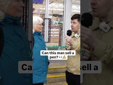 Can This Man Sell A Pen?