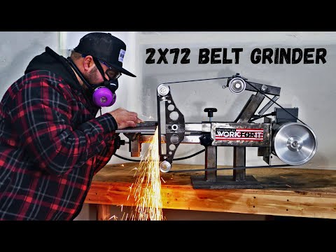 Building the REVOLUTION 2x72 Belt Grinder from Scratch!