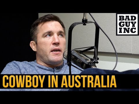 Dinner with Cowboy Cerrone in a fancy restaurant...