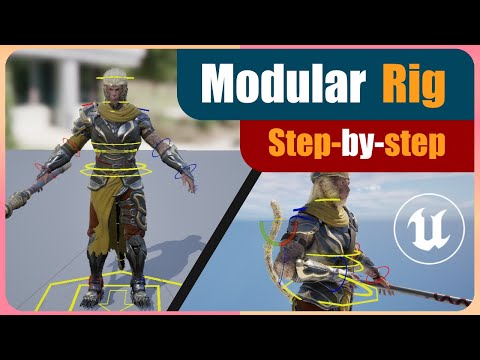 Rig your characters with modular rig in UE5 without rigging experience step by step tutorial