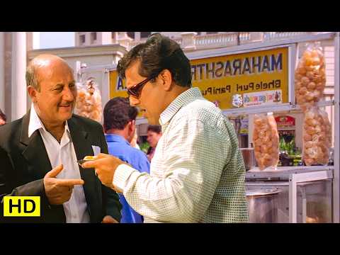 उपवास है फिर क्यों खा रहे हो पानी पूरी ? | Govinda, Anupam Kher & Satish Shah | Best Comedy Scene