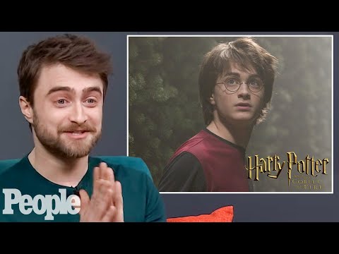 Daniel Radcliffe Rewatches His Roles In 'Harry Potter,' 'The Simpsons' & More | PEOPLE
