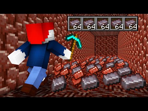 WIR HABEN UNENDLICH NETHERITE DURCH GEHEIME MINE! 😂