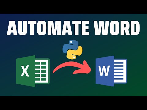 How to Automate Word Documents Using Python