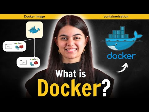 What is Docker? Simply Explained by Shradha Ma'am